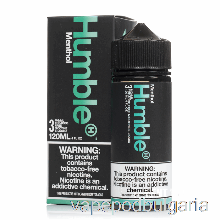 Vape Bulgaria Menthol - Humble Juice Co. - 120 мл 3 мг